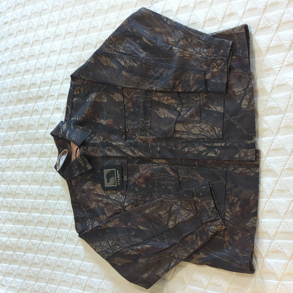 Filson Tin Cloth Cruiser Jacket Realtree Camo